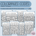 Coloriages codés - Lecture (4)