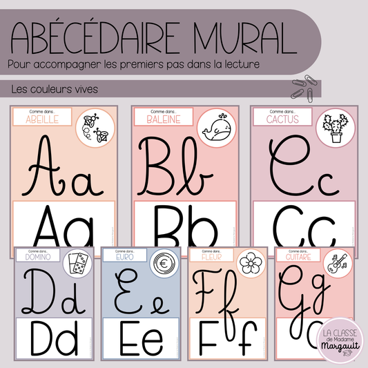 Abécédaire mural