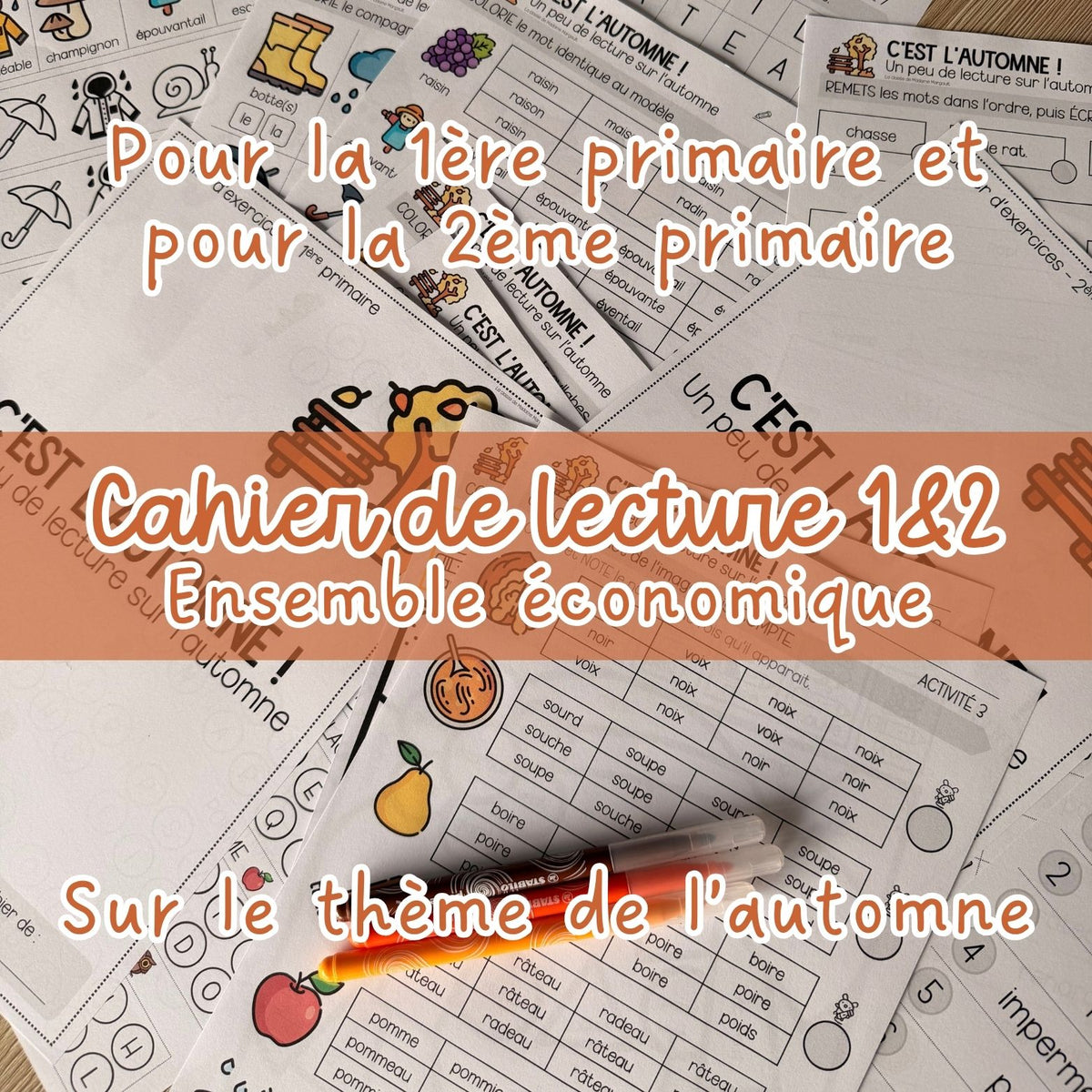 Cahier de lecture (l'automne) - ENSEMBLE ÉCONOMIQUE