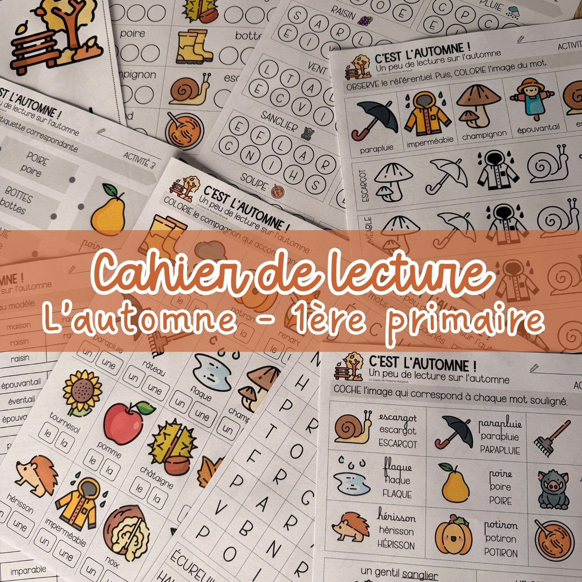 Cahier de lecture - L'automne (P1)