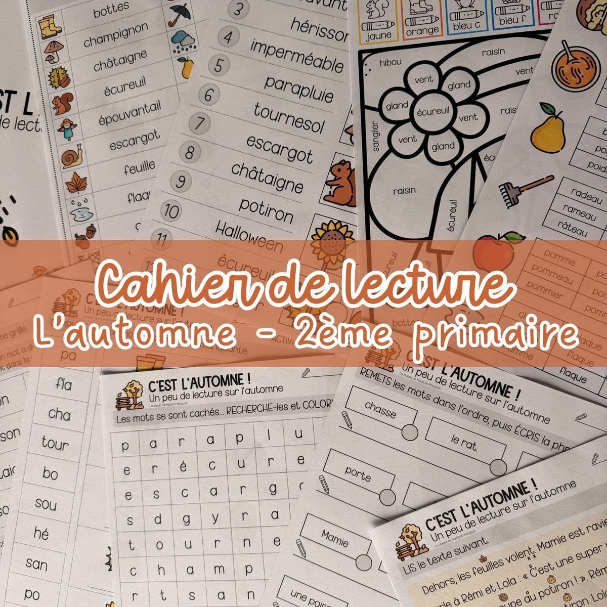 Cahier de lecture - L'automne (P2)