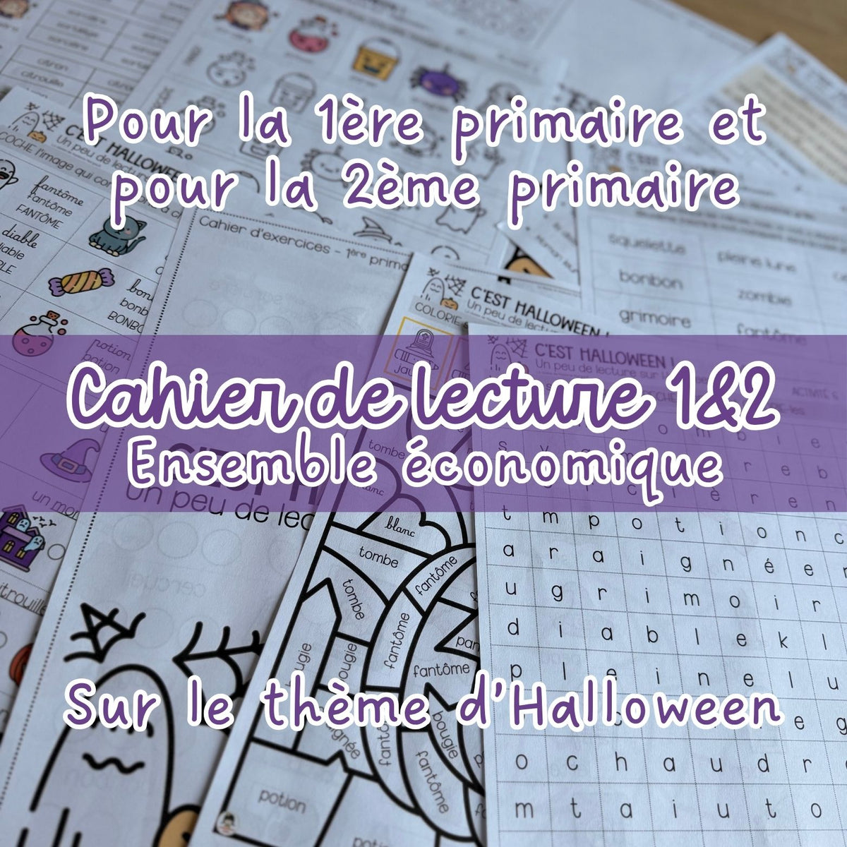 Cahier de lecture (Halloween) - ENSEMBLE ÉCONOMIQUE