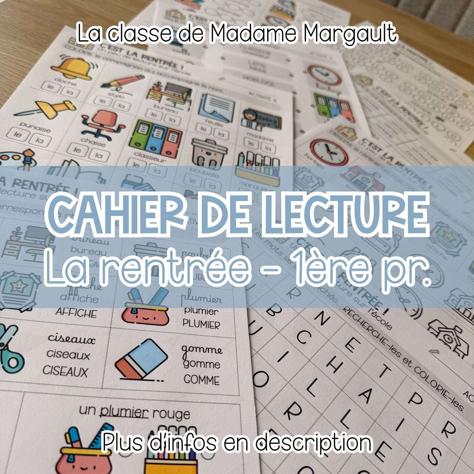 Cahier de lecture - La rentrée (P1)