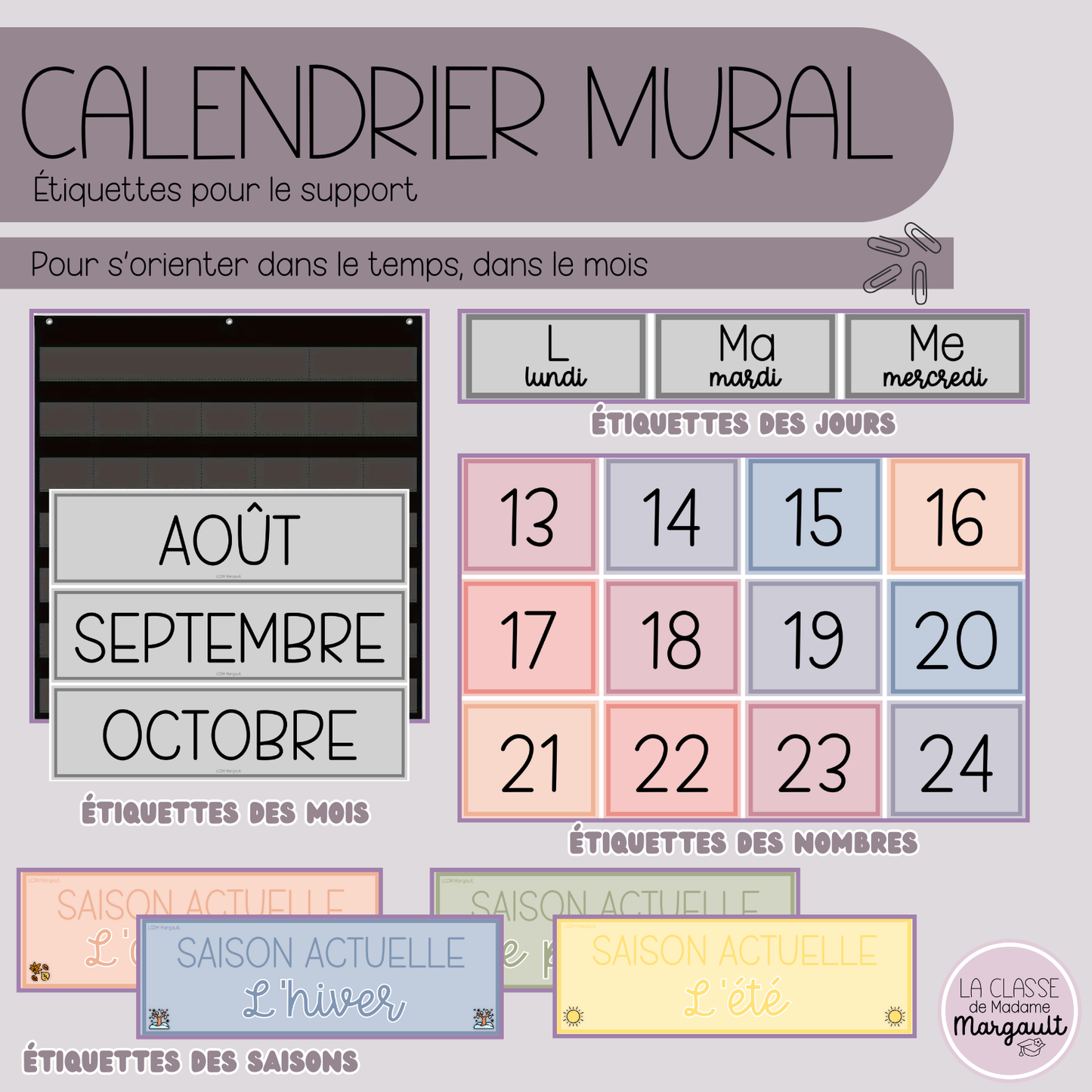 Calendrier mural