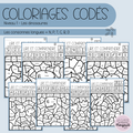 Coloriages codés - Lecture (1)