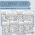 Coloriages codés - Lecture (3)