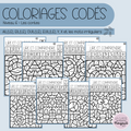 Coloriages codés - Lecture (6)
