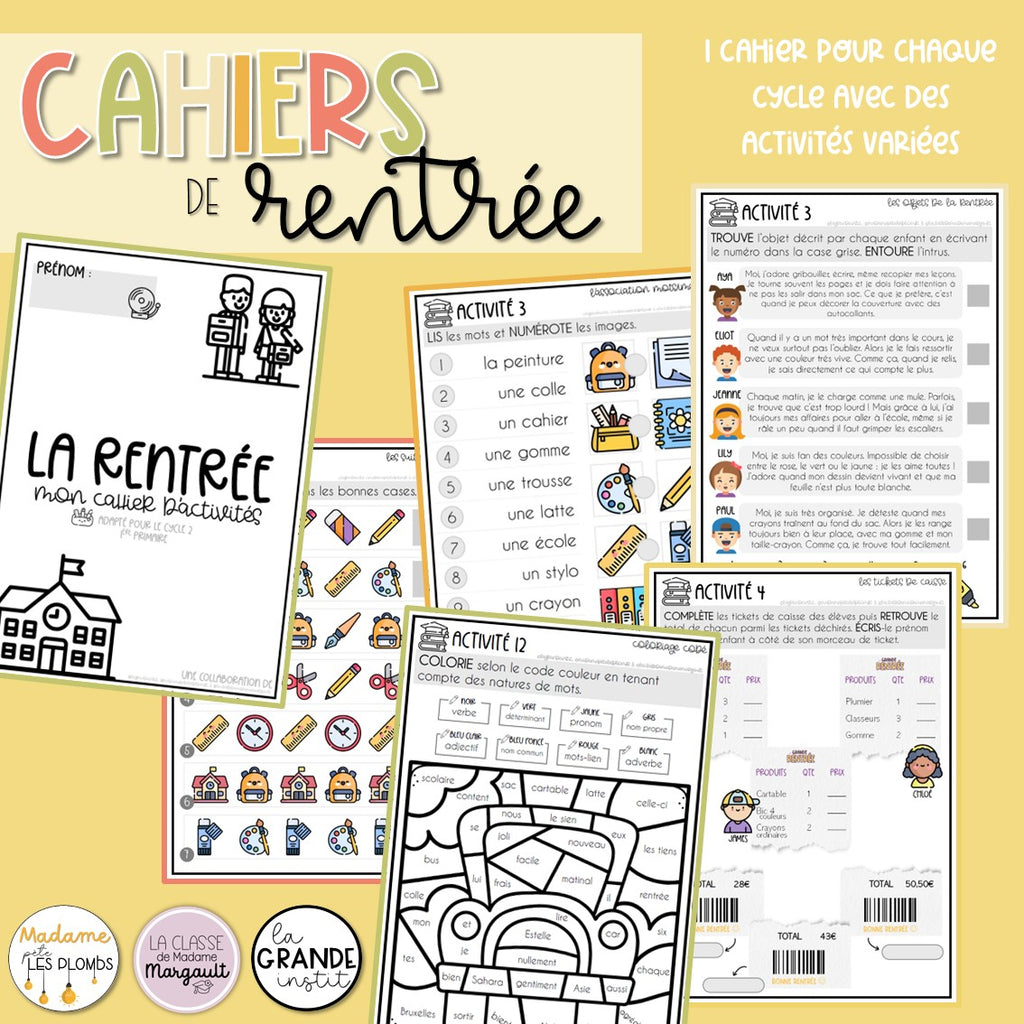 La rentrée scolaire