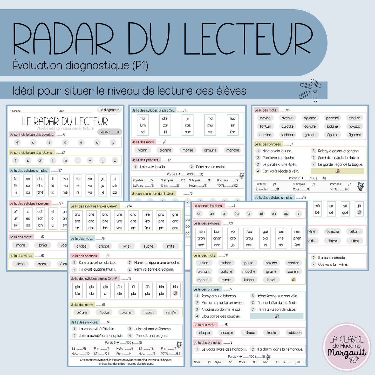 Le radar du lecteur (P1)