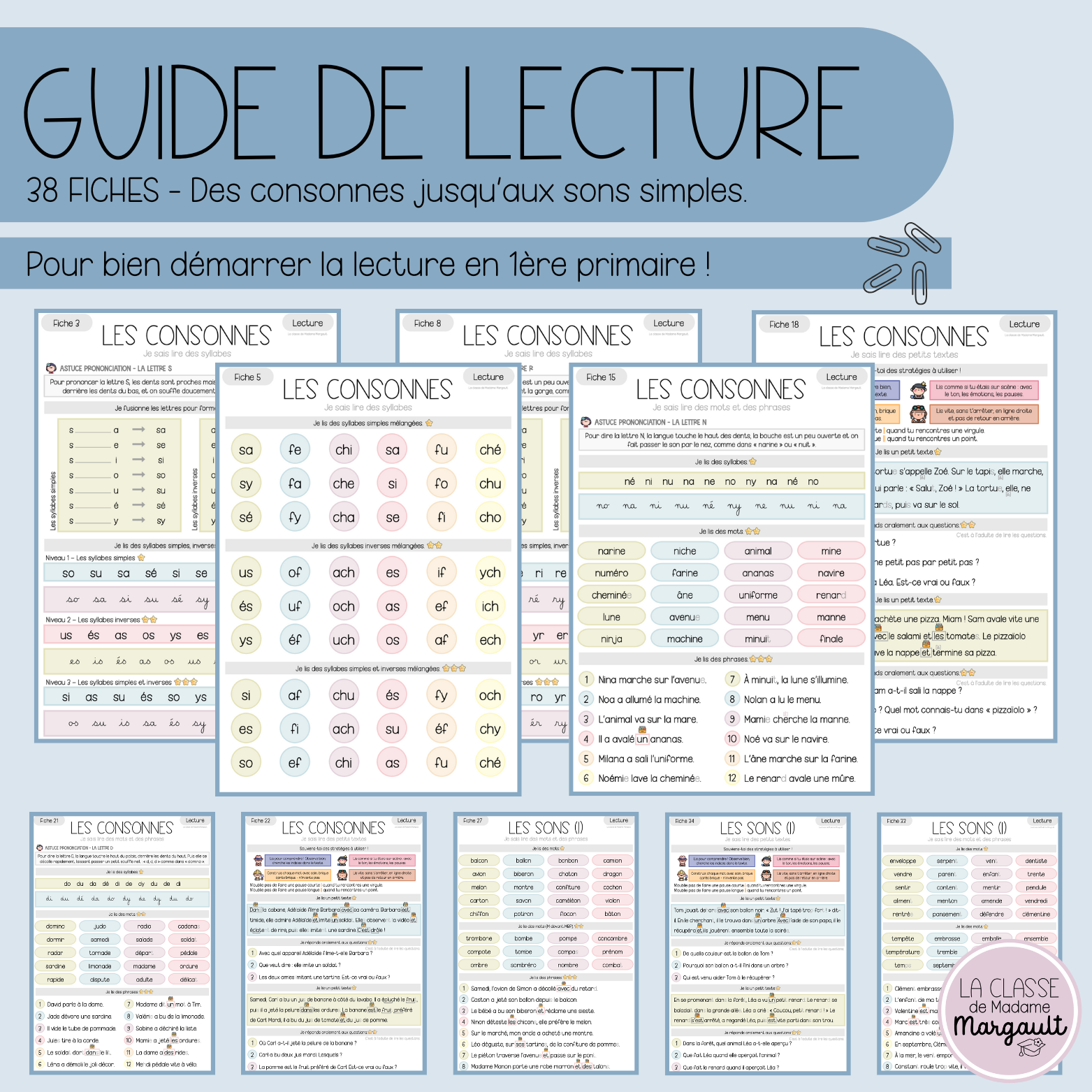Guide de lecture - 1ère primaire