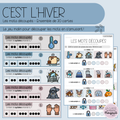 Jeu des syllabes - L'hiver