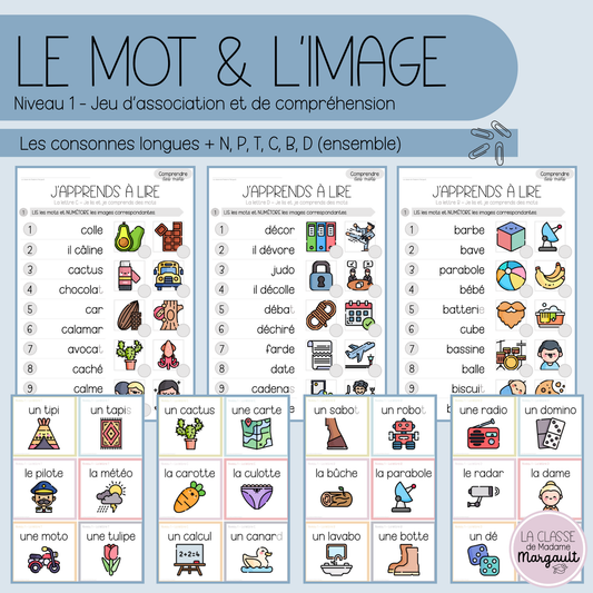 Le mot & l'image - Niveau 1
