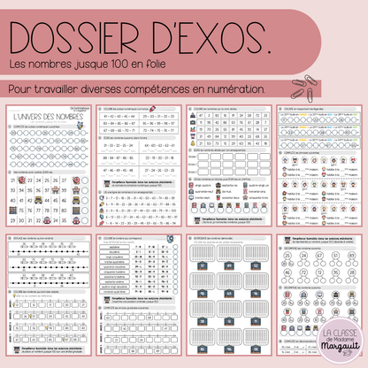 Les nombres jusque 100