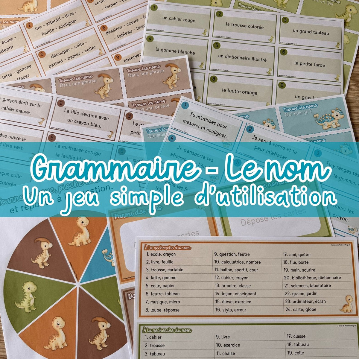 Le nom commun - Jeu de plateau (le nom dans divers contextes)
